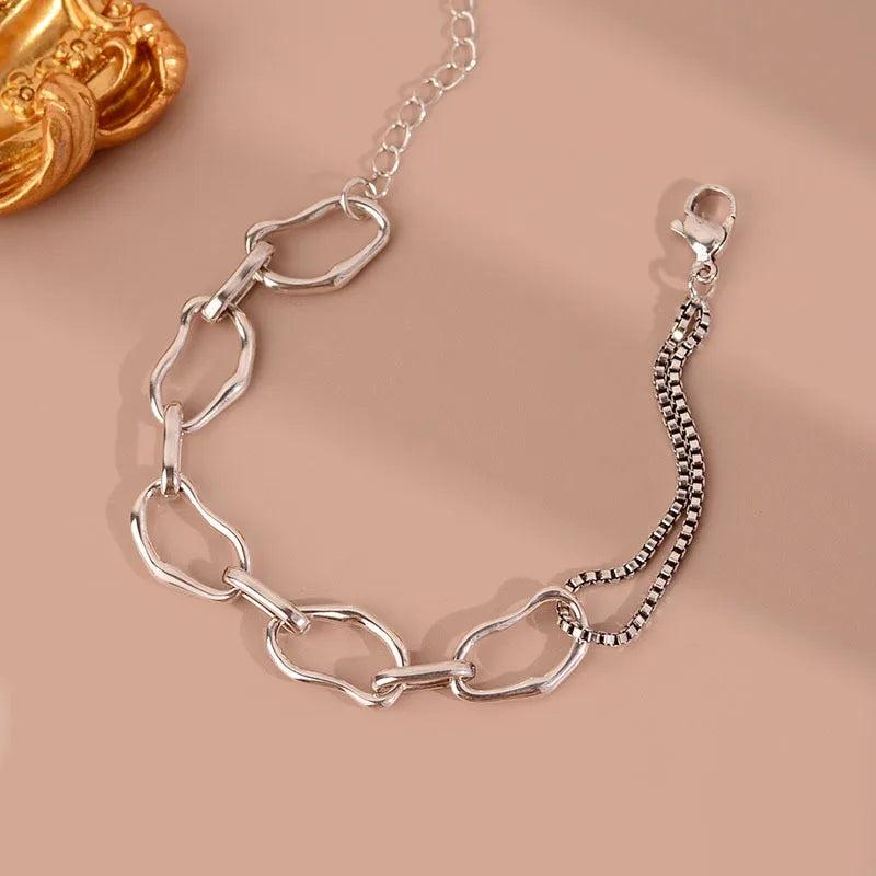 Geometry Bracelet for Women Charming Punk Jewelry