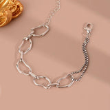 Geometry Bracelet for Women Charming Punk Jewelry