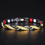 Men 7mm Magnet Bracelet Couple Jewelry