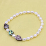 Colorful Abalone Shell Pearl Bracelets for Women Party