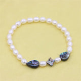 Colorful Abalone Shell Pearl Bracelets for Women Party