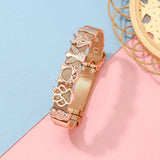 Stainless Steel Mesh Strap Bracelet Cartoon Watch