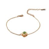 4 Leaf Clover Bracelet Stainless Steel Plated Butterfly Jewelry Women