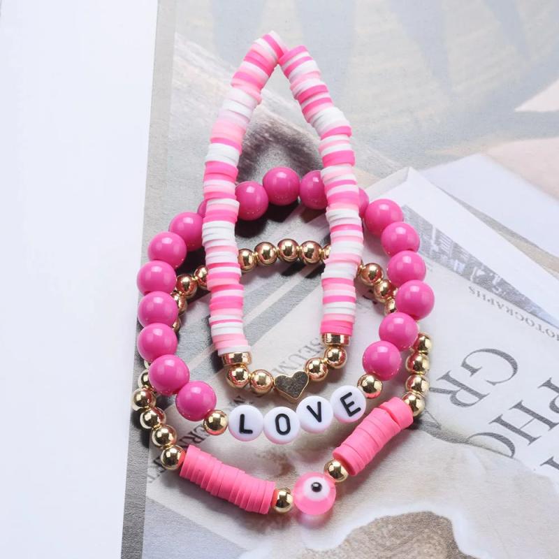 Rainbow Crystal Evil Eye Bracelet Men Women Couple Luck Hand Braid Jewelry