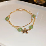 Star Moon Love Double-layer Bracelet Women's Jewelry