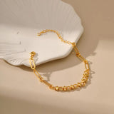 Metal Paperclip Chain Bracelets Women Jewelry Party Accessory