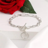 Retro Wish Card Multi-layer Bracelet for Women