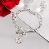 Retro Wish Card Multi-layer Bracelet for Women