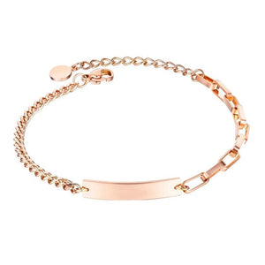 Temperament Bracelet Titanium Steel Jewelry For Woman Gift Not Fade Drop