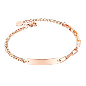 Temperament Bracelet Titanium Steel Jewelry For Woman Gift Not Fade Drop
