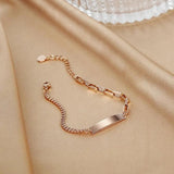 Temperament Bracelet Titanium Steel Jewelry For Woman Gift Not Fade Drop