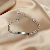 Temperament Bracelet Titanium Steel Jewelry For Woman Gift Not Fade Drop