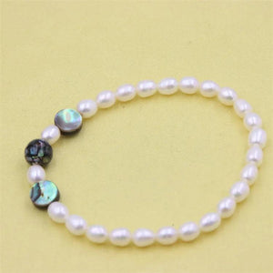 Abalone Shell Bead Bracelets for Women
