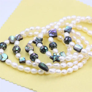 Abalone Shell Bead Bracelets for Women