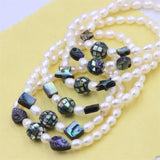 Abalone Shell Bead Bracelets for Women