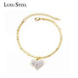 Heart Pendant Women Bracelet Wedding Jewelry