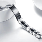 Stainless Steel Men's Bracelet Hand Chain Jewelry For Men Gift