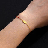 Colorful Bohemian 316L Stainless Steel Bracelet for Women