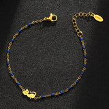 Colorful Bohemian 316L Stainless Steel Bracelet for Women