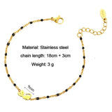 Colorful Bohemian 316L Stainless Steel Bracelet for Women