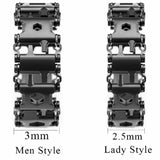 2.45cm Tread Outdoor Bracelet with Screwdriver Tool