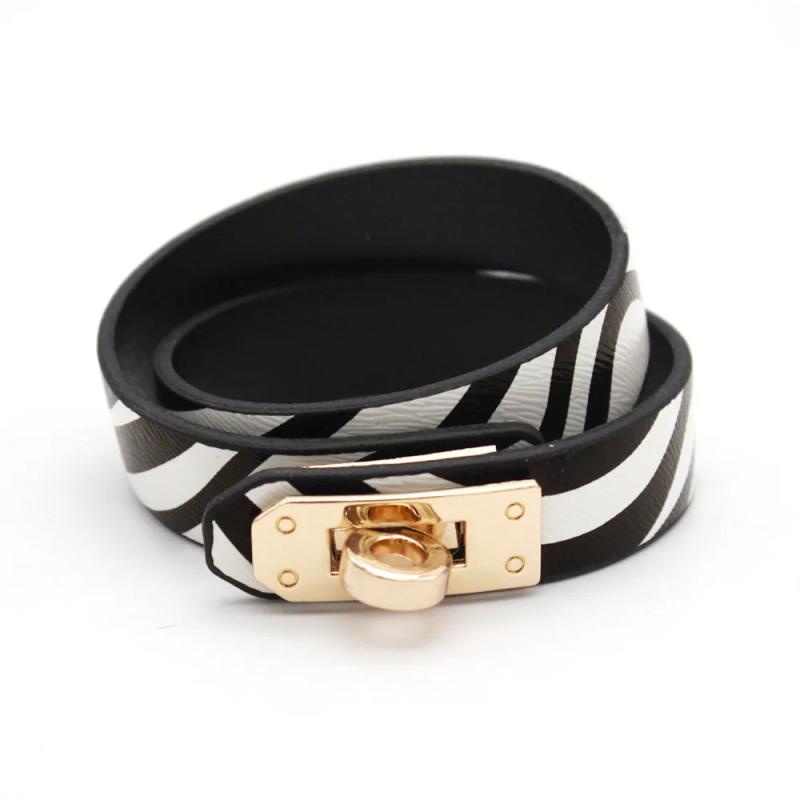 KLGEuropean & American Jewelry Men's Leather Rope Bracelet