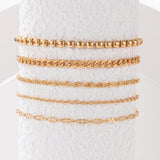Multilayer Mixed Chain Niche Geometric Bracelet