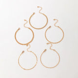 Multilayer Mixed Chain Niche Geometric Bracelet