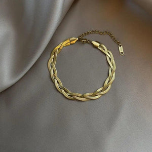 Tricolor Braided Bracelet Women Party Ornaments