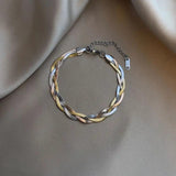 Tricolor Braided Bracelet Women Party Ornaments