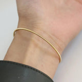 Freshwater Pearl Metal Beads Bracelets Charm Jewelry Gift 8-9mm