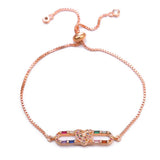 Romantic Cupid Heart Charm Lucky Love Bracelet Necklace
