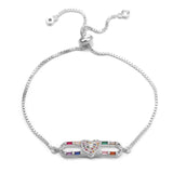 Romantic Cupid Heart Charm Lucky Love Bracelet Necklace