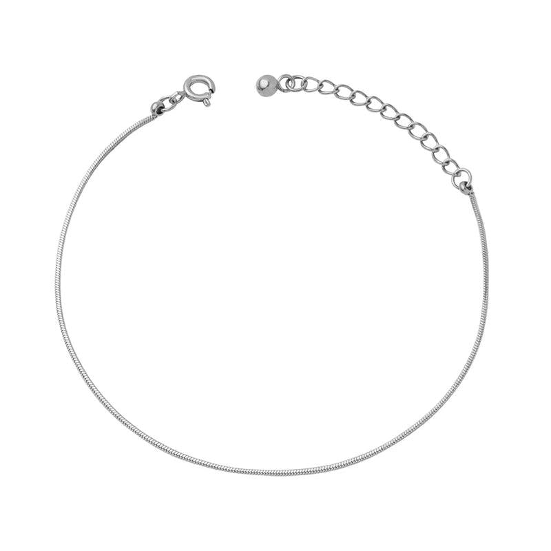 Women Stainless Steel Bracelet Snake Thin