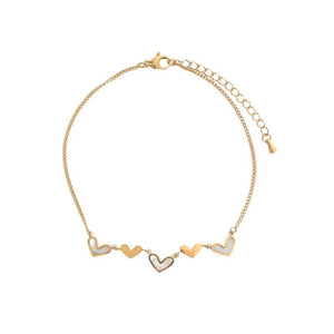 316L Stainless Steel Niche Heart Bracelet Ladies High Jewelry Accessories