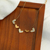 316L Stainless Steel Niche Heart Bracelet Ladies High Jewelry Accessories