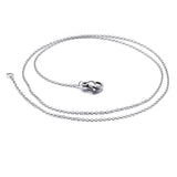 Women Silver Zircon Heart Bracelet Gift