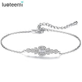 CZ Geometric Adjustable Bracelets for Women