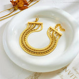 316L Stainless Steel Multilayer Chains Bracelet For Women Non-fading Jewelry