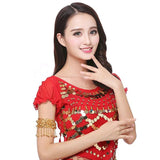 Belly Dance Metal Arm Chain Wrist Band Bracelet