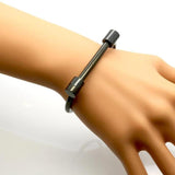 Famous Screw Cuff Bracelet For Women Stainless Steel