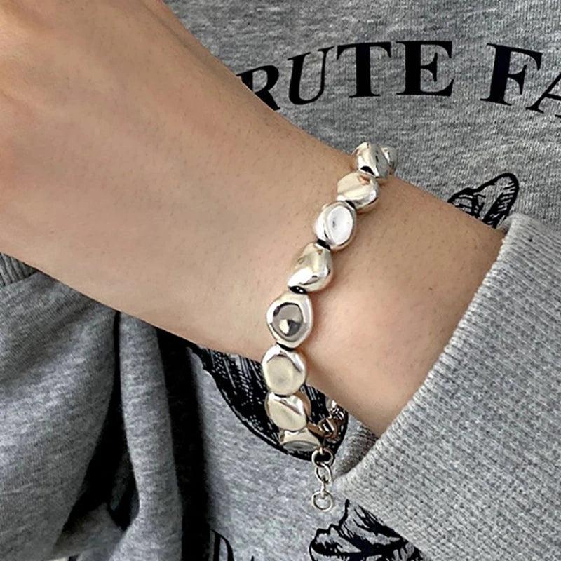 Vintage Chain Bracelet Party Jewelry Charm Women Irregular Geometric