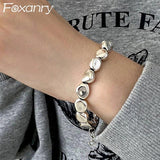 Vintage Chain Bracelet Party Jewelry Charm Women Irregular Geometric
