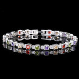 CZ Princess Cut Bracelet for Women