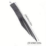 Long Tassel Rhinestone Bracelet Wedding Jewelry