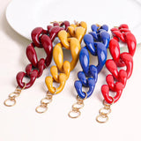 Colorful Acrylic Chain Bracelet for Women