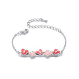 Adjustable Butterfly Bracelet - Flash Jewelry for Women Girls