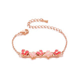Adjustable Butterfly Bracelet - Flash Jewelry for Women Girls