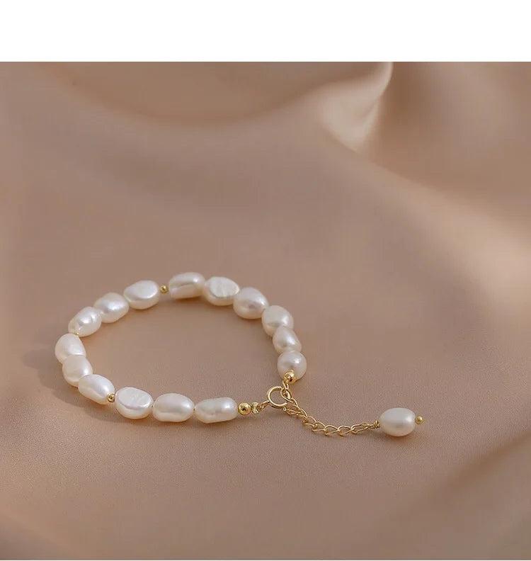 Freshwater Pearl Bracelet Natural Pearl Jewelry for Women