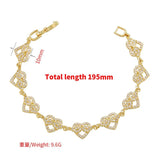 Butterfly Heart Bracelet for Women Jewelry
